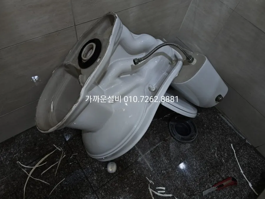 Wireless earbud recovered from a toilet trap